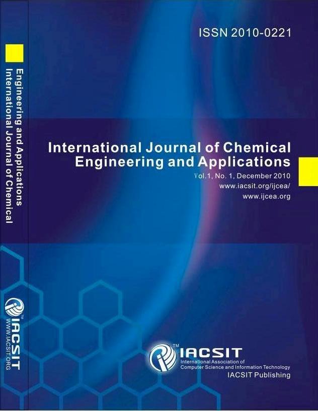 International Journal of Chemical Engineering and Applications
